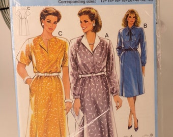 Womens Dress Pattern Burda Pattern 6570 Size 12-14-16-18-20-40-42-44 Uncut Pattern FF Clothing Pattern Womens Pattern Free Shipping