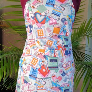 Womens Apron Full Apron With Front Pocket Adjustable Neck Strap Tie Waist Kitchen Accessories One Size Free Shipping
