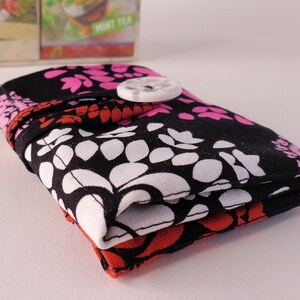 Tea Wallet Tea Bag Holder Travel Tea Wallet Organizer Foldable Tea Wallet Tea Keeper Tea Accessory Herbal Tea Holder Tea Gift Free Shipping