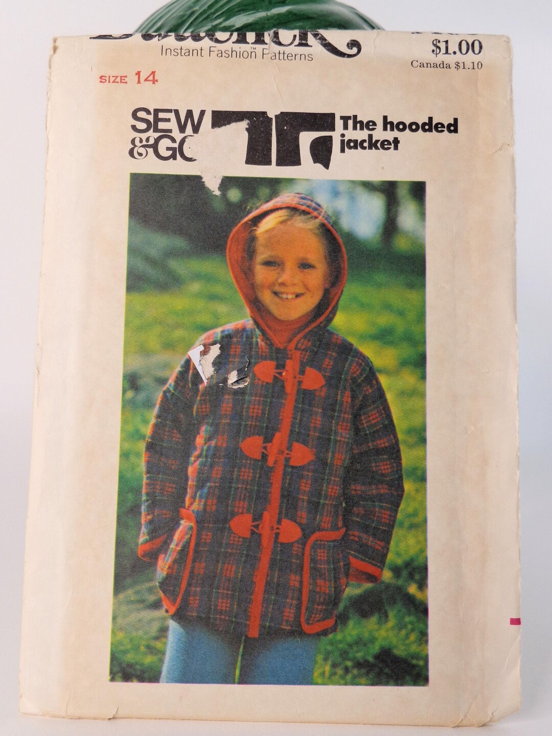 Girls Jacket Pattern Girls Hooded Jacket Pattern Butterick 4463 Girls ...