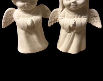 angel bisque ready to paint