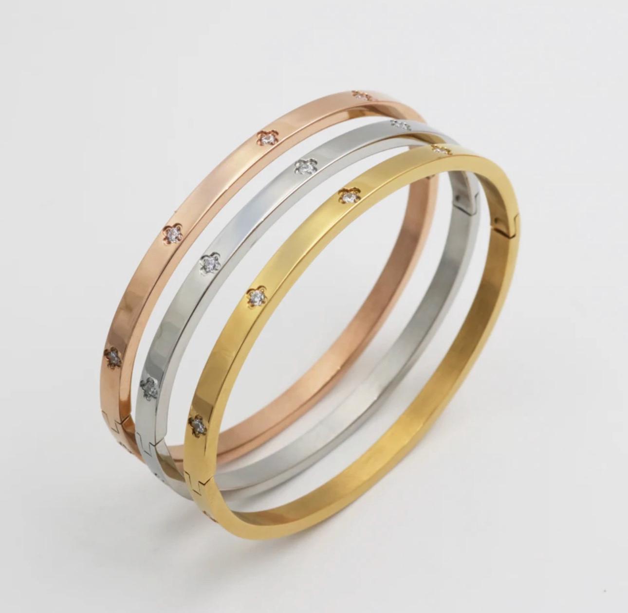Bracelet Gold Cartier Love Etsy Canada