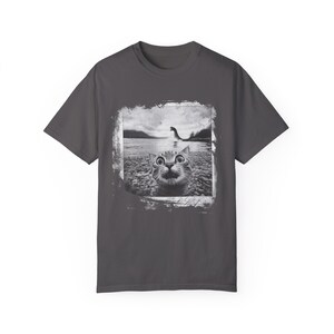 Found Footage Selfie Cat Loch Ness Monster Shirt, Selfie Cat Halloween Line, Cat lover Shirt, Loch Ness Monster Shirt, Halloween Horror Gift image 4