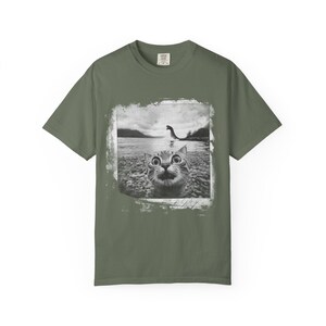 Found Footage Selfie Cat Loch Ness Monster Shirt, Selfie Cat Halloween Line, Cat lover Shirt, Loch Ness Monster Shirt, Halloween Horror Gift image 5