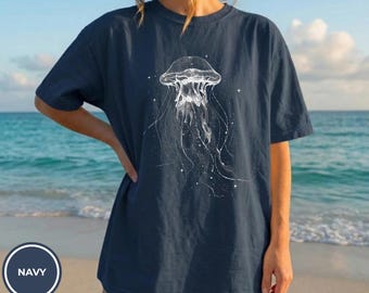 Constellation Jellyfish T-shirt | Ocean Marine Life, Nautical Ocean Tee