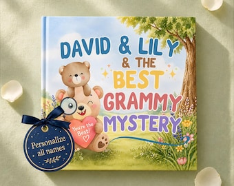 Personalized Grammy Children's Book, Custom Name Baby Story Grandma Nana Gift