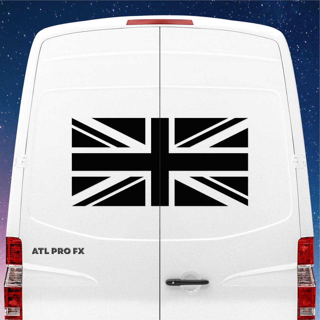 Union Jack Flag Decal: British Vinyl Sticker - Etsy UK