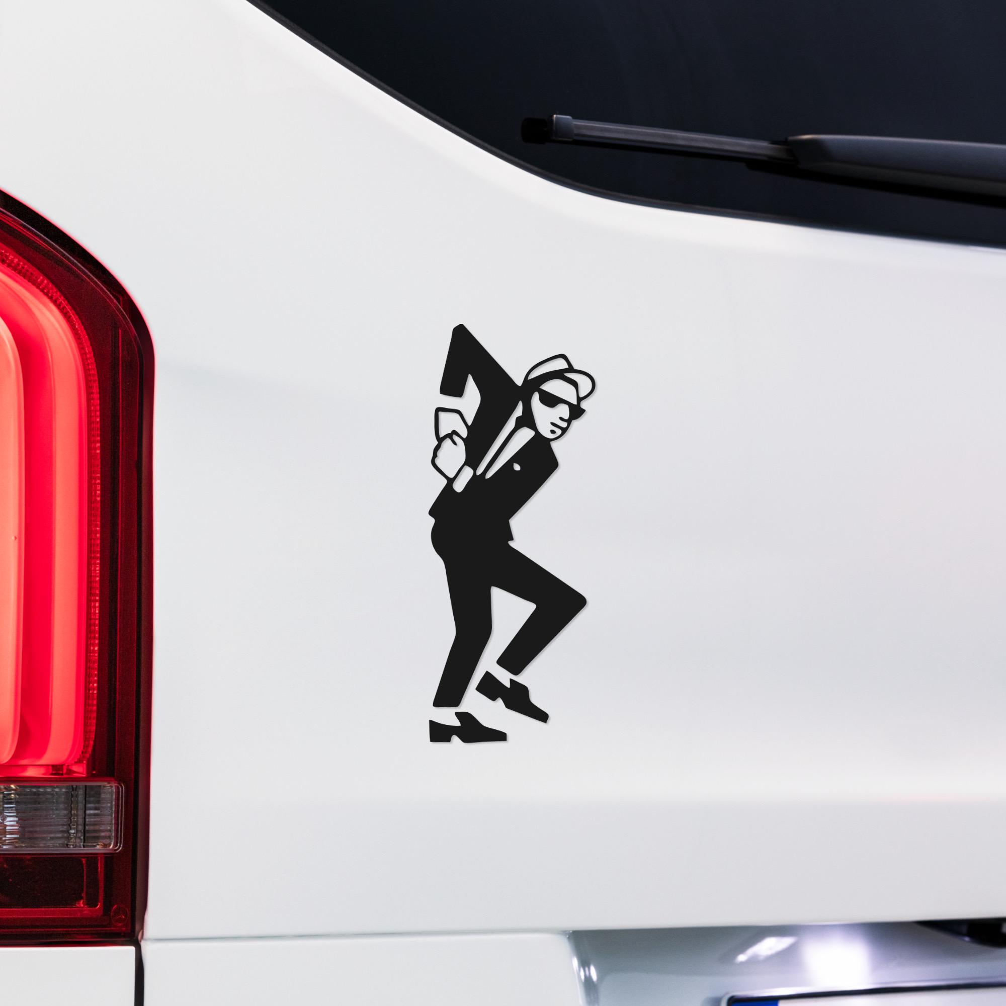 SKA Logo V Two Tone Mod Rude Boy Scooter Vinilo Car Window - México - Foto 7