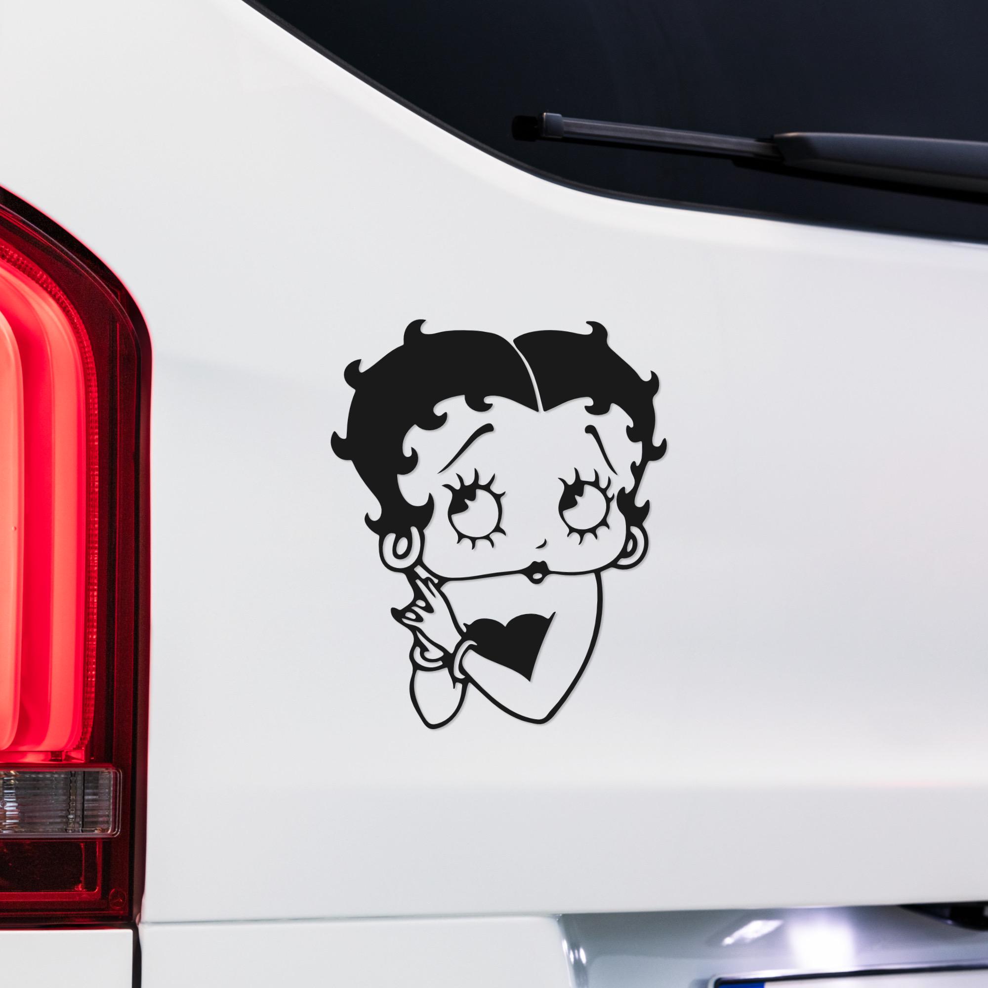 Betty-and-Dog Sticker Vinyl Waterproof Sticker Decal Car Laptop Wall Window Bumper Sticker 5