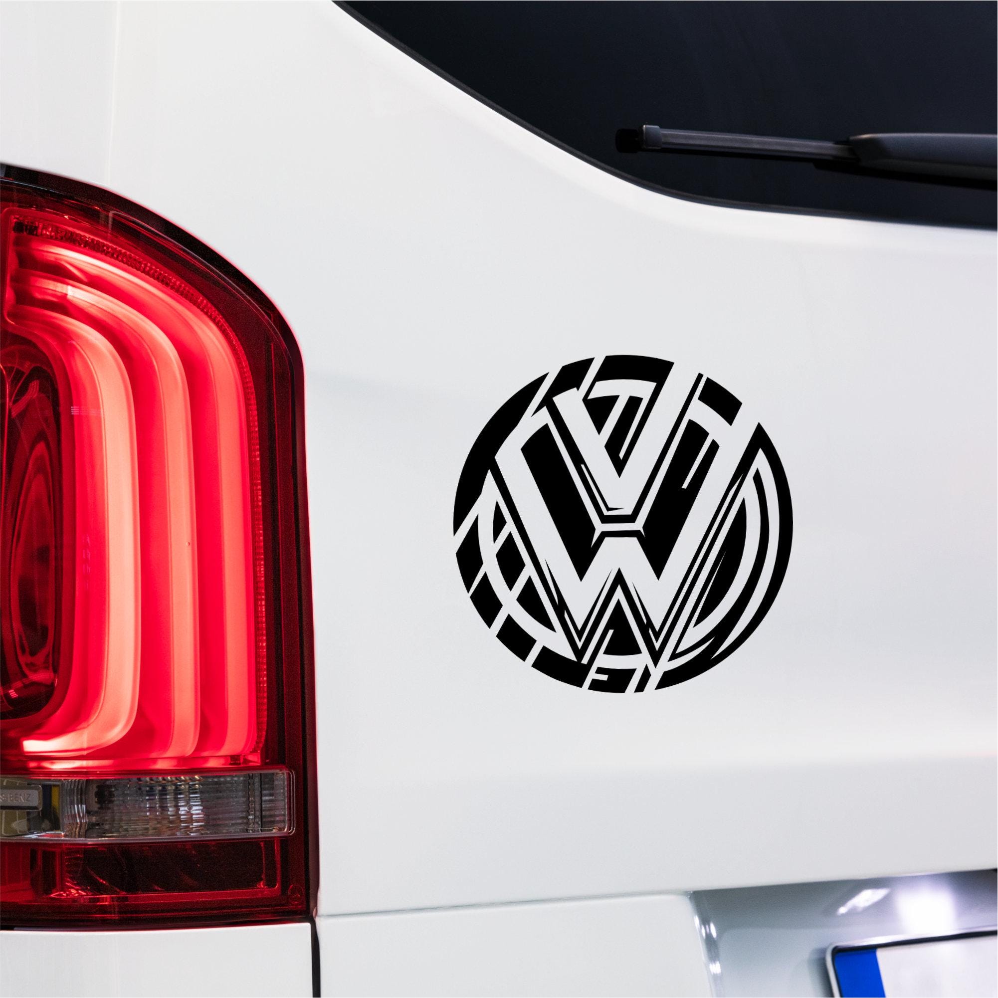 VW Badge Premium Vinyl Decal Sticker Transfer Car Van Campervan Motorhome Home 136mm X 136mm Etsy