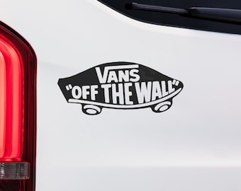 Vans Off The Wall sticker skateboardstijl vinyl bumper laptopsticker