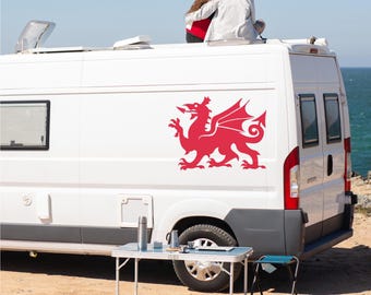 RWRAPS Adesivi Laterali Del Corpo Del Furgone Per Camper Car Horsebox Caravan RV Cargo Graphics Camping Time Style Decor Decal Accessori Auto - Foto 4