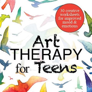 Art Therapy Worksheets for Teens: Creative CBT Exercises (Digital Download)