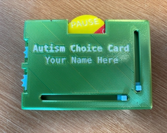 Autism Choice Card