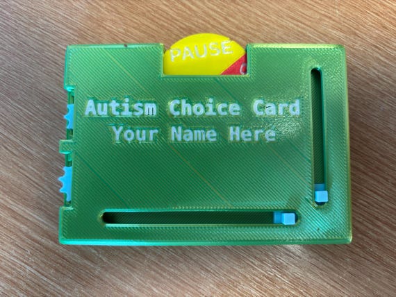 Autism Choice Card