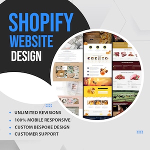 Professional Custom Shopify Website Design | Ecommerce Store Setup | Shopify Theme Customization| Top rated Fiverr Seller with 1200+ reviews