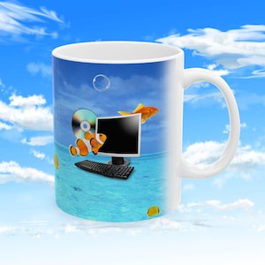 Frutiger Aero Y2K Nostalgia Mug