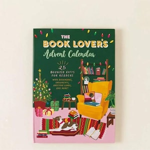 Book Lover&#39;s Advent Calendar 25 Unique Bookish Gifts for Readers Christmas Countdown Gift Set