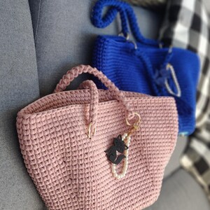 crochet handbag