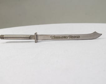 Titanium Kung Fu Sword Wax Carving Tool – Custom Laser Engraving