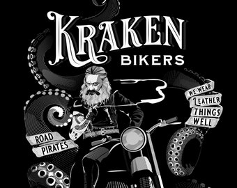 Kraken Bikers Shirt