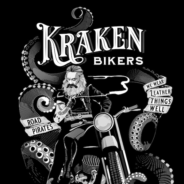Kraken Bikers Shirt