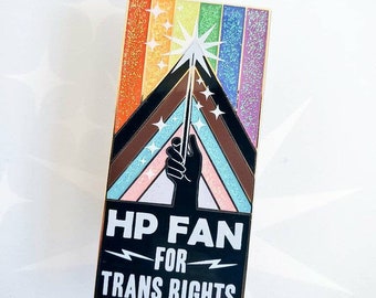 HP Fan for Trans Rights: emaille pins, T-shirts, bedels, stickers