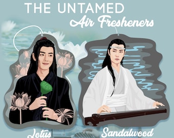 The Untamed Air Fresheners | Wei Wuxian and Lan Wangji Scented Ornaments