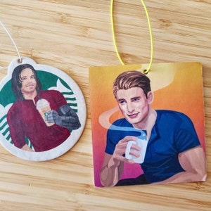 Bucky Barnes and Steve Rogers Air Fresheners | Ornaments