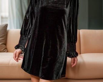 sachin and babi light blue dress Plus Size Velvet Outfit - Velvet Clothing For Ladies Online