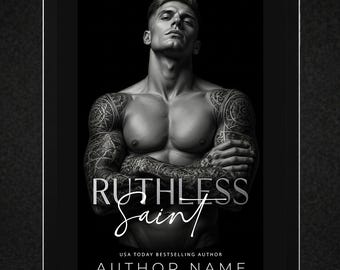 Dark Romance Book Cover | Tattooed Anti Hero, Mafia Romance (Kindle Ready)