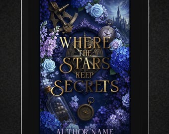 Romantasy Premade Book Cover | Dark Fantasy, Nautical, Adventure Romance | Kindle Ready