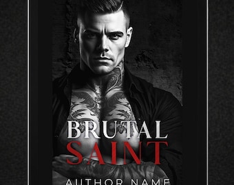 Dark Mafia Romanze Vorgefertigter Buchumschlag | Tätowierter Anti-Held | Krimineller Bad Boy | Gritty Solo Male Style (für Kindle)