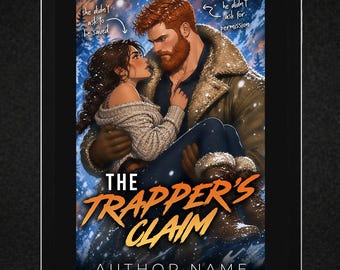 Spicy Mountain Man Romance Premade Book Cover | Wilderness Survival, Possessive Hero (Kindle Ready)