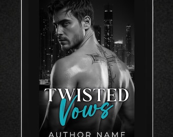 Russische Mafia Vorgefertigte Buchhülle | Zwangsheirat Dark Romance | Tätowierter Anti-Held | City Noir Style (Kindle-geeignet)