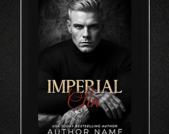 Russische Mafia Vorgefertigte Buchhülle | Tätowierter Bösewicht Held | Dunkle Romanze | Brütender Alpha | Krimi Bossr (Kindle Ready)