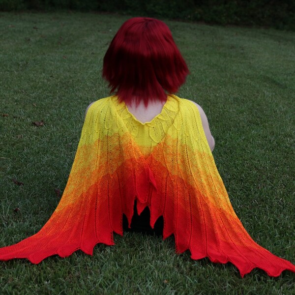 Wings Shawl Etsy