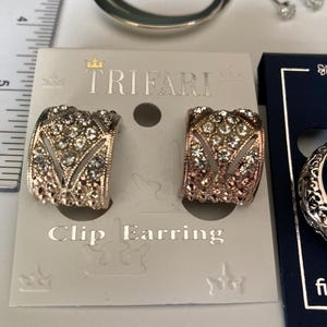 28 Piece Vintage to Modern Boho Jewelry Lot - Includes Brighton, Crown Trifari, Betsy Johnson image 6