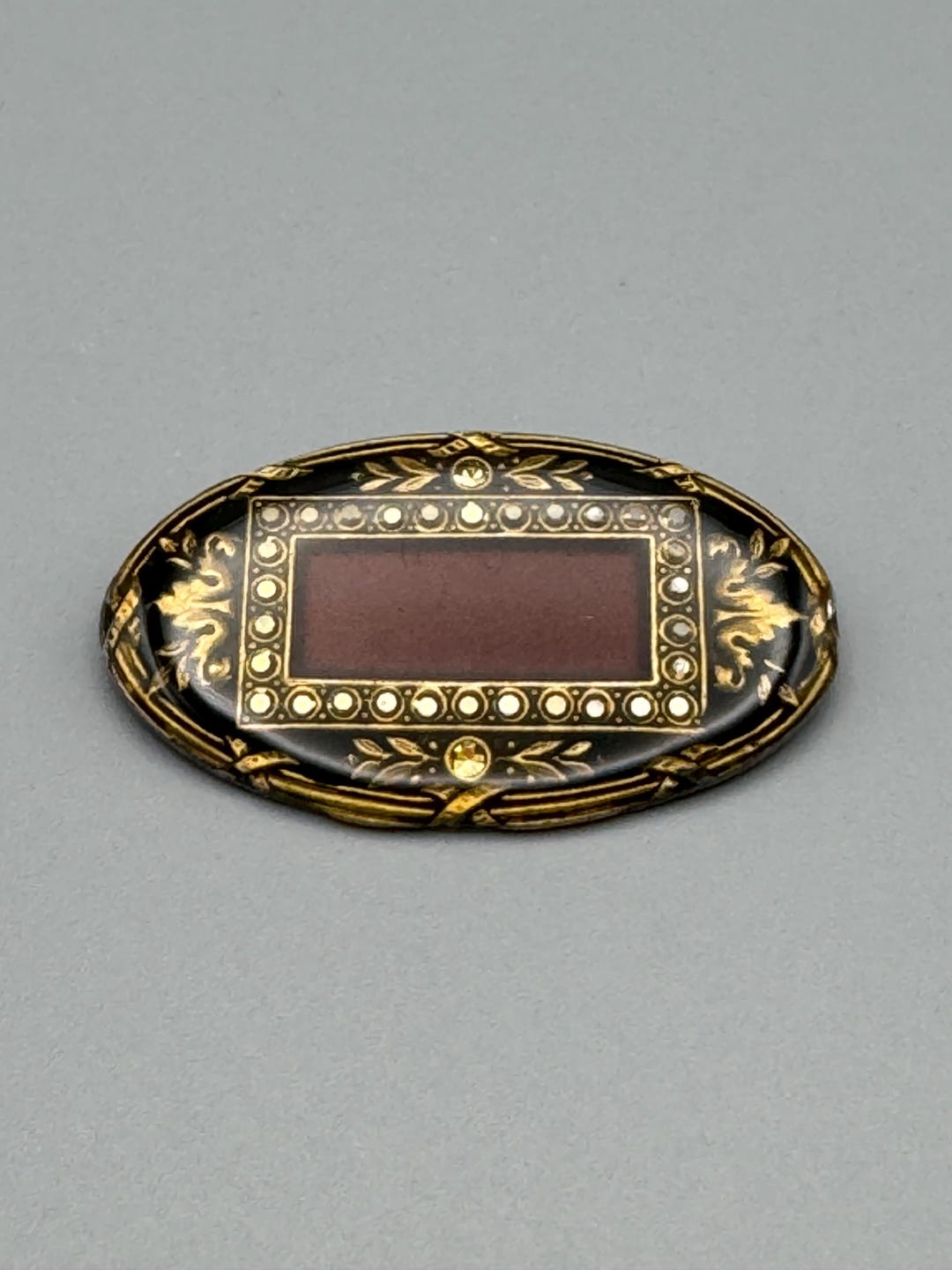 Broche Vintage Catherine Popesco - Décor Fruits - Bijou Occasion Collection