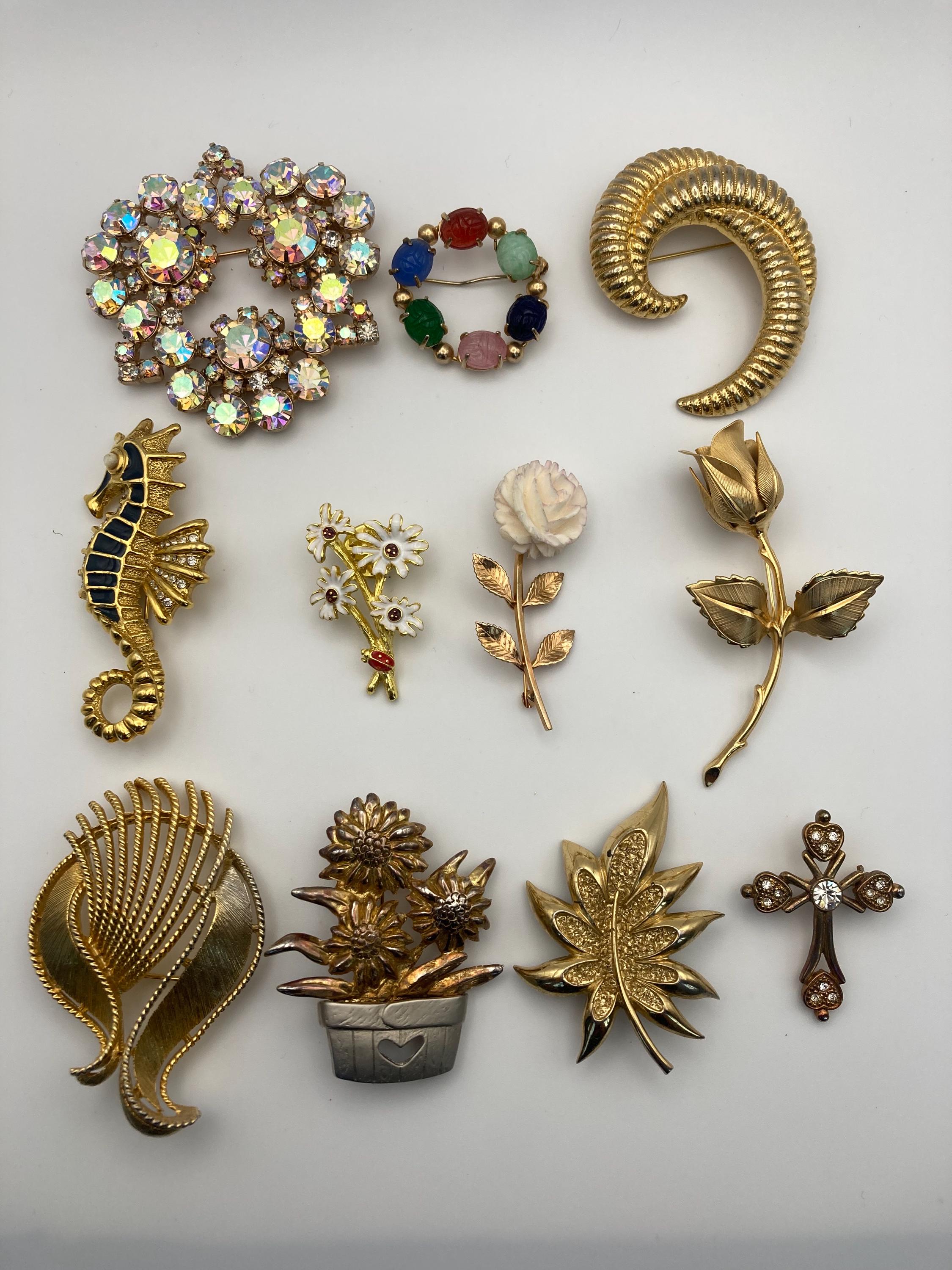 イタリア ヴィンテージ ブローチ GIOVANNI サンタクロース 398