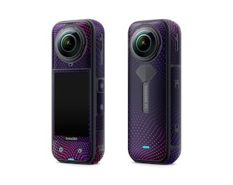 Lebendige Halbton Haut für Insta360 Kamera, Bunte Punkte Muster Vinyl Wrap, Insta X-Series Aufkleber, X2 X3 X4 X5 Schutz Dekor