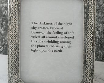 Celestial Frame Art | Night Sky Decor for Stargazers and Dreamers