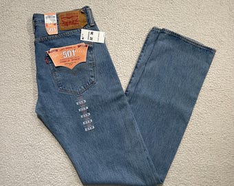 Vintage 1990s 90s Levis 501 XX Denim Jeans - Size 33 X 32 - Etsy