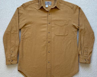 Vintage 90s Territory Ahead Cotton Button Up Shirt - Mens M