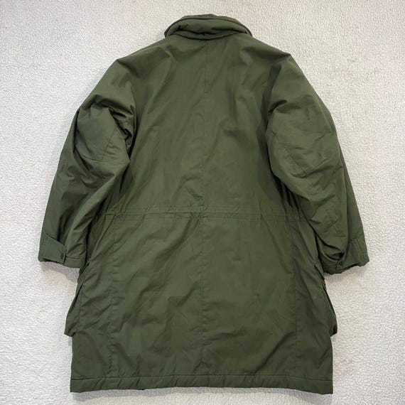 Vintage 90s Swedish Army M-90 Parka Olive Oversized M… - Gem