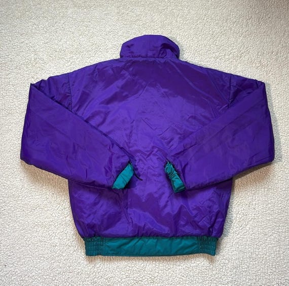 vintage woolrich nylon jacket 在原みゆ紀 Vintage Woolrich Women's Jacket Windbreaker Purple Hooded