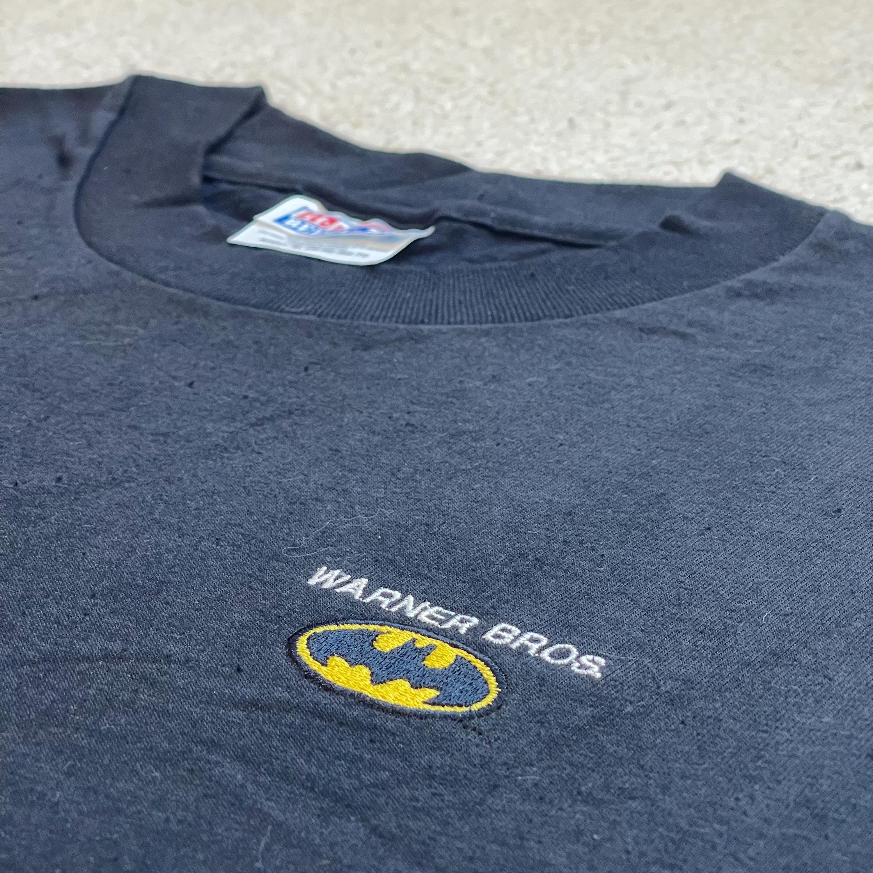 バットマン Tシャツ ワーナーブロズ 80s Vintage 80s/90s Warner Bros Batman Tee Rare Embroidered Bat