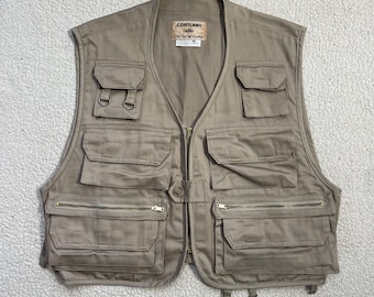 Vintage 90s Eddie Bauer Tactical Hunting Fishing Multi Pocket
