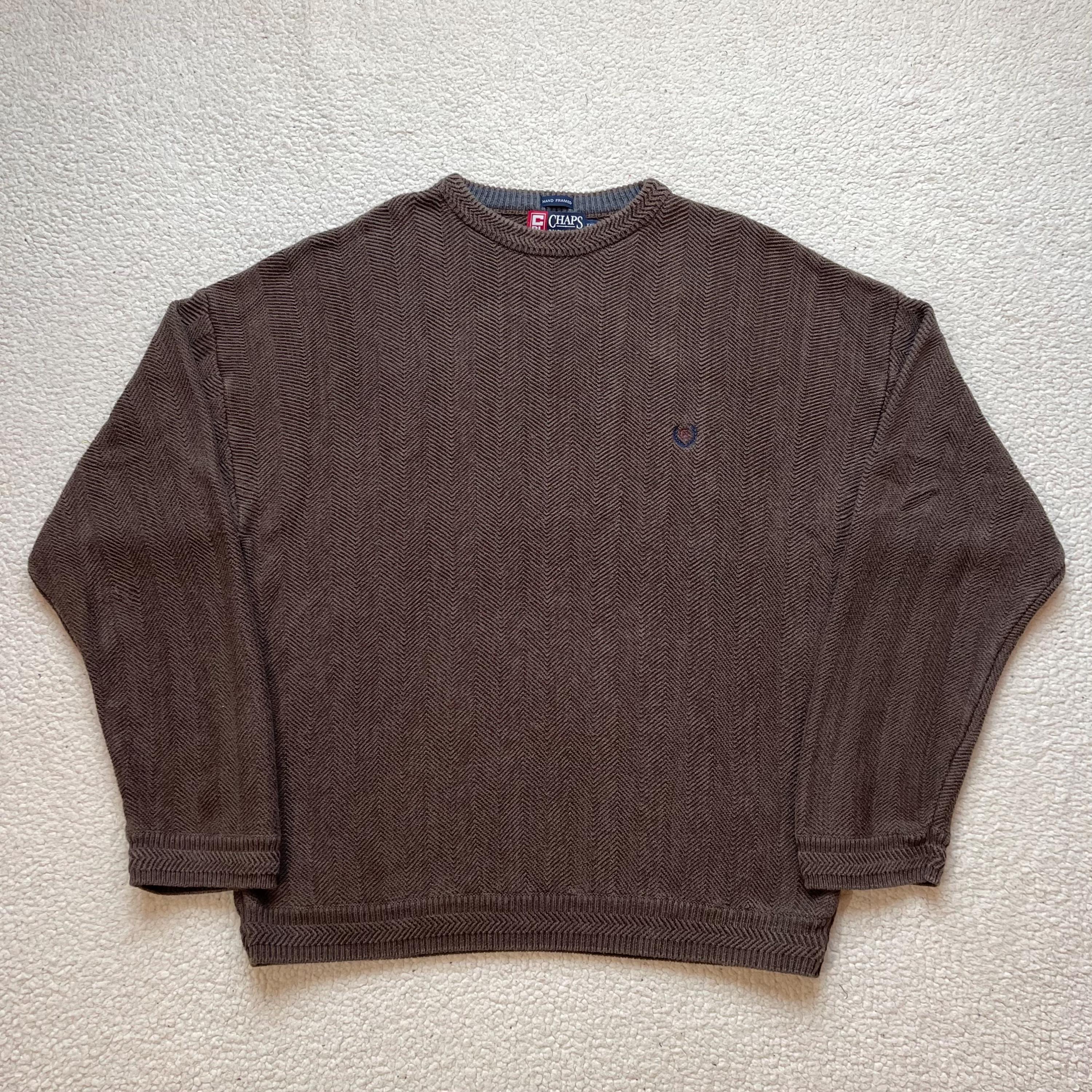 90年代ヴィンテージ チャップス ラルフローレン コットンニット