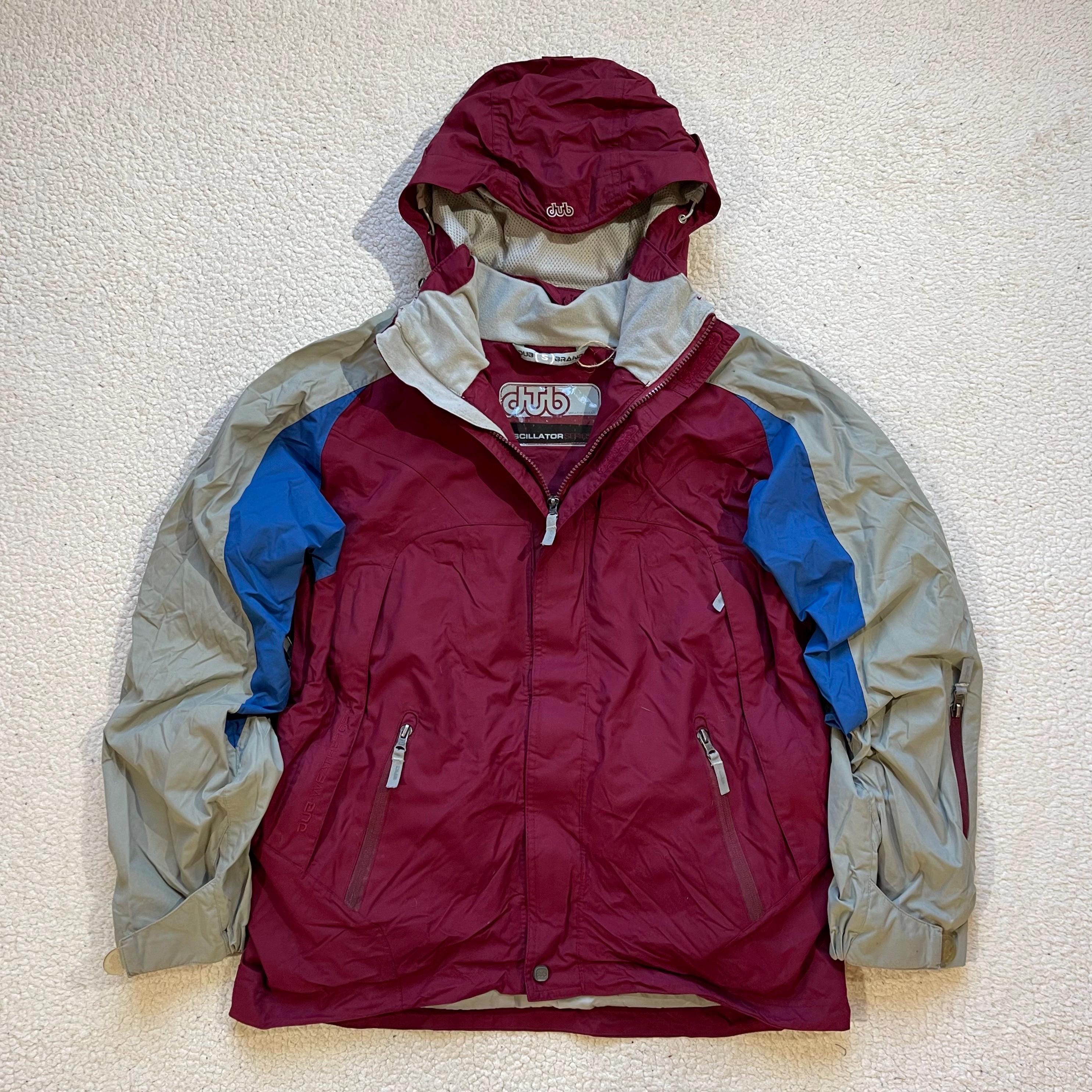 Vintage 90s Dub Oscillator Tech Shell Jacket - Mens M - Etsy